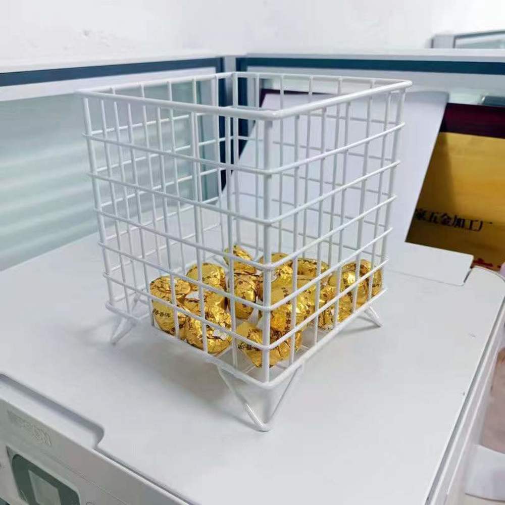 6 Colors Iron Storage Rack Desktop Book Pen Storage